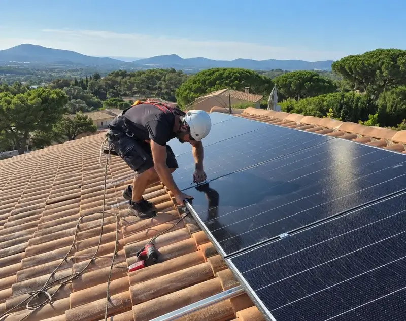 Installateur panneaux solaires Cruzilles-lès-Mépillat — pose photovoltaïque sur toiture